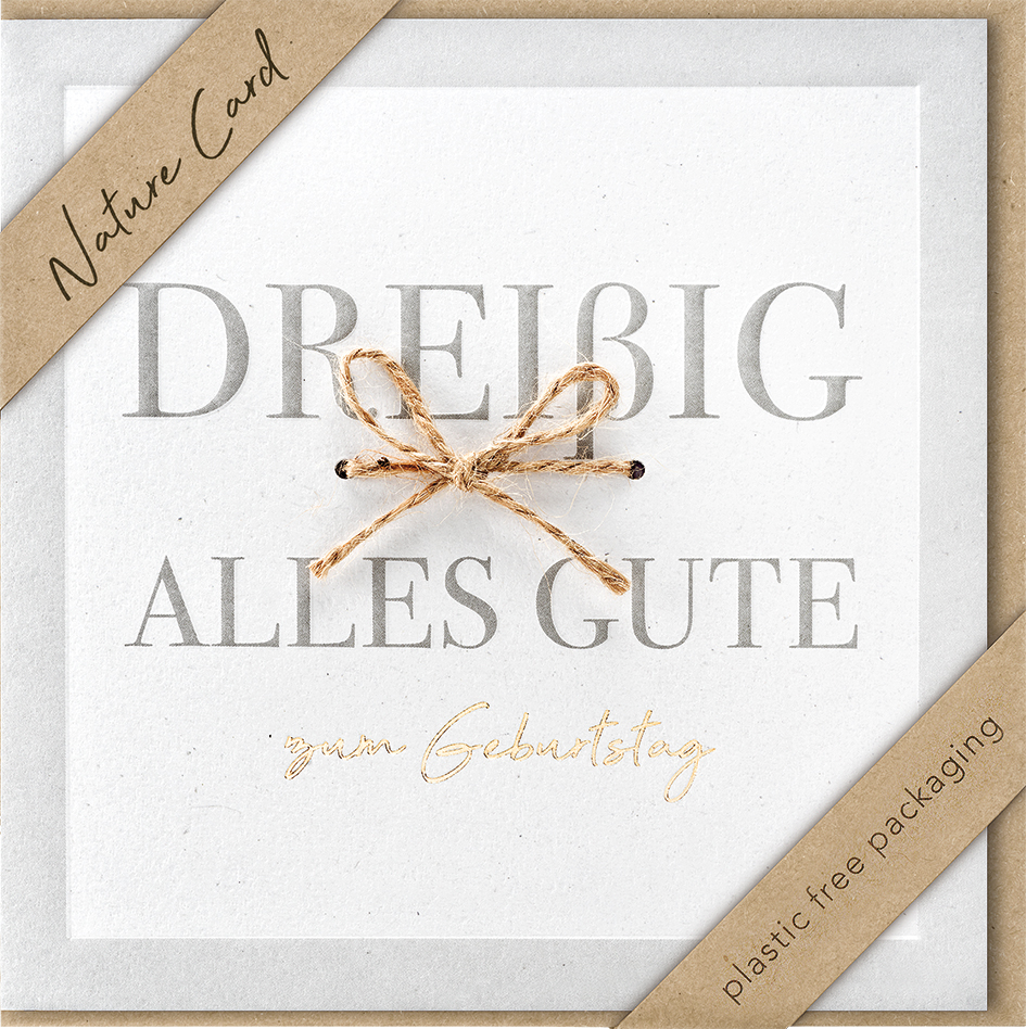 Faltkarte Dreißig NC