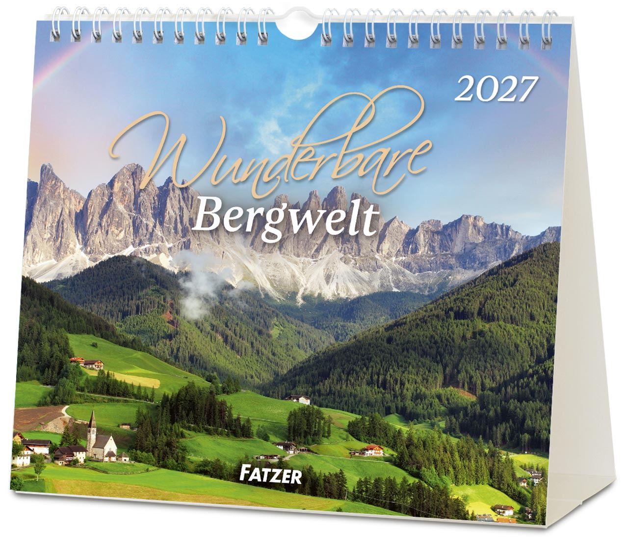 Wunderbare Bergwelt 2027 – Tischkalender