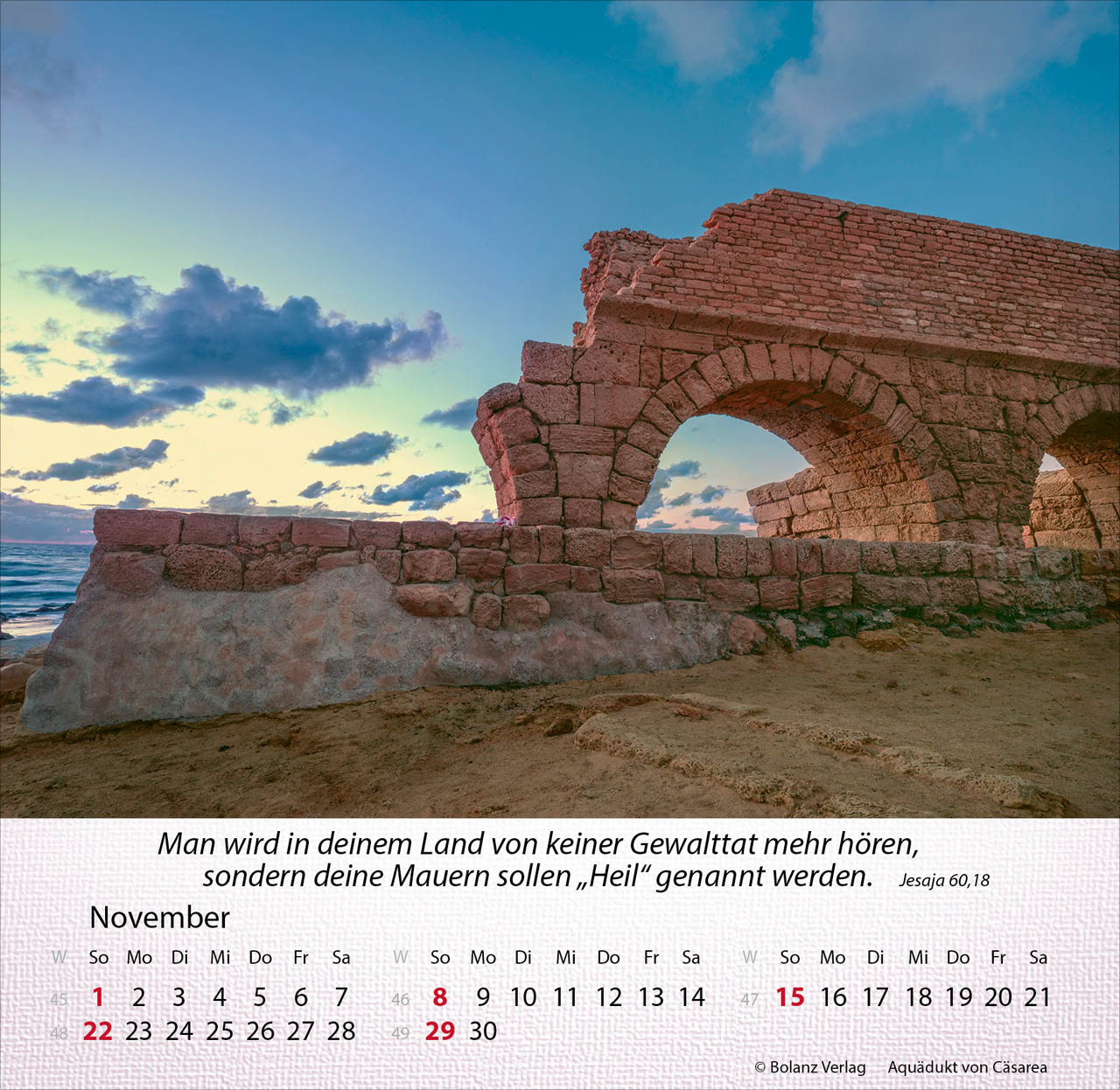 Israel Shalom 2026 - Tischkalender Israel Shalom 2026 - Tischkalender