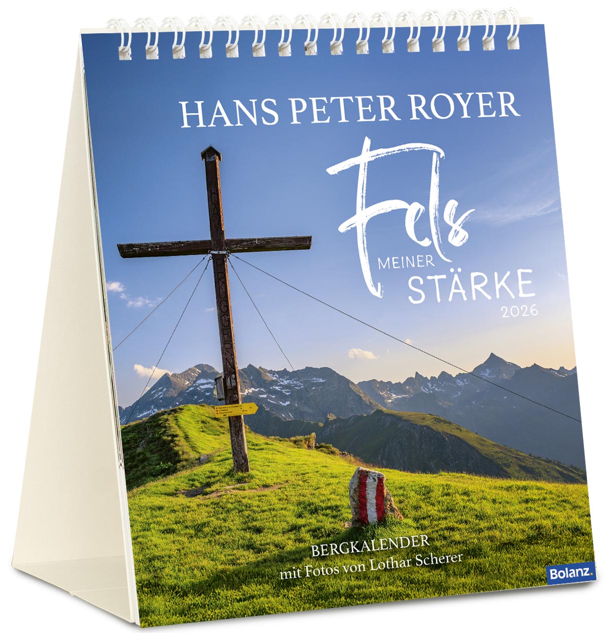 Fels meiner Stärke - Tischkalender 2026