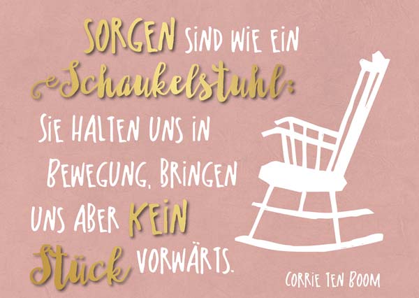 Postkartenaufstellbuch - Kostbare Worte für Dich