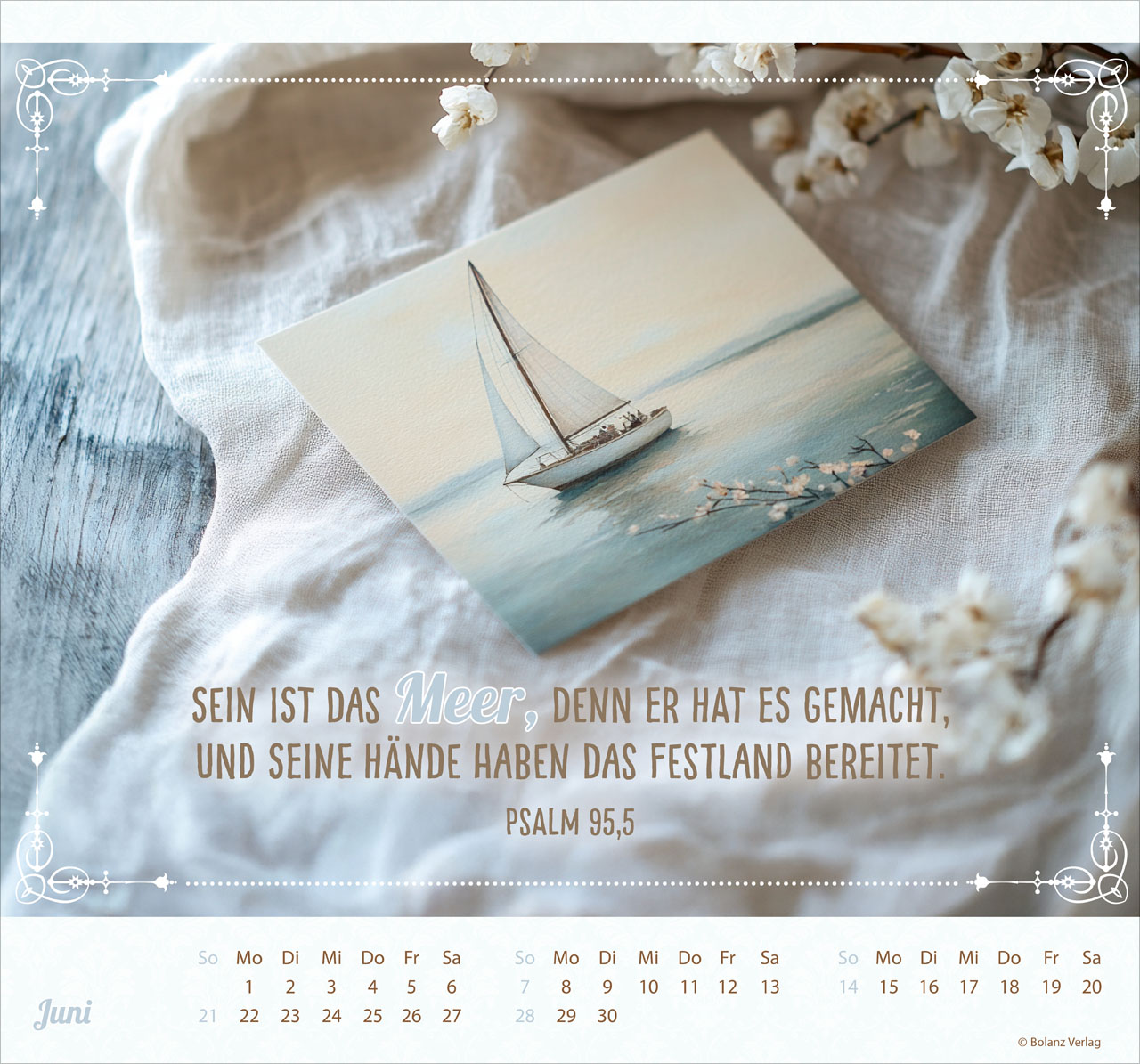 Am Anfang war das Wort 2026 - Wandkalender