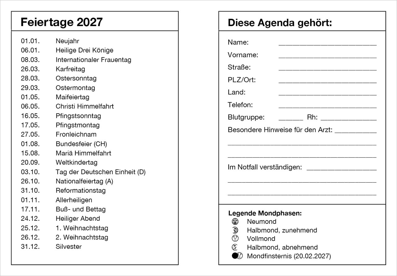 Farbfoto-Agenda 2027