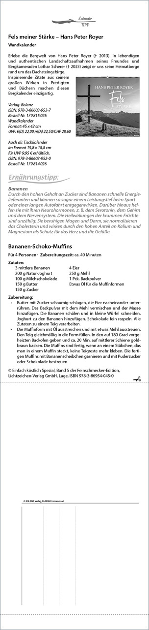 Für Euch 2026 - Streifenterminplaner