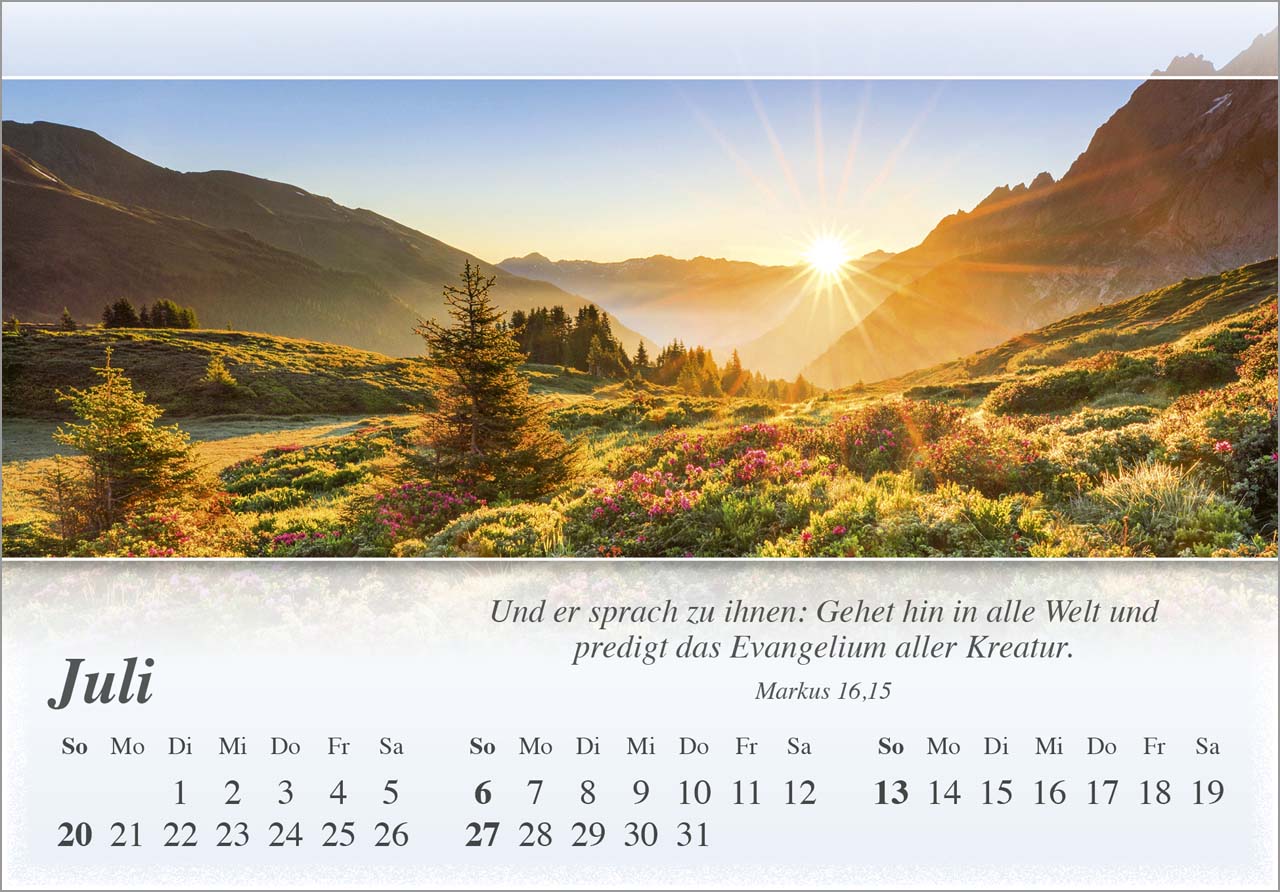 Mini Panorama Kalender