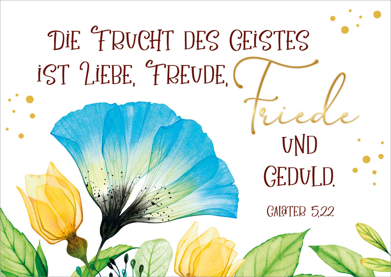 Postkarte Friede Lovely