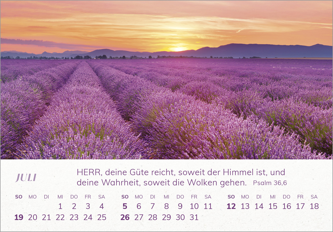 Mini Panorama Kalender 2026