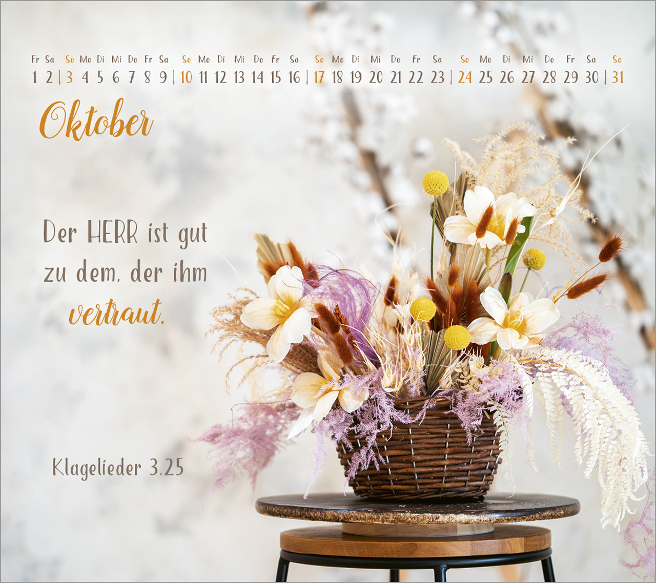 Segensworte  2027 – Tischkalender
