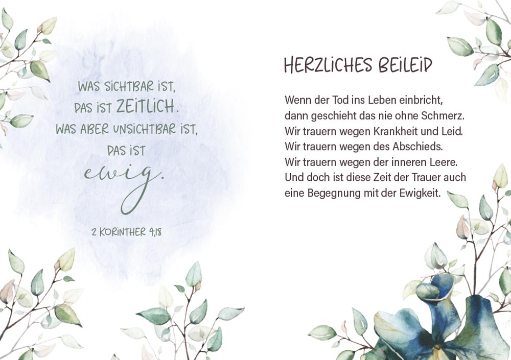 Grußheft - Von guten Mächten treu umgeben