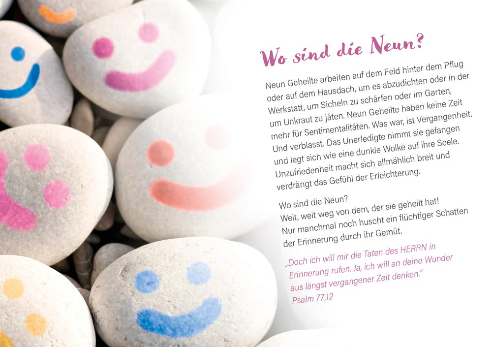 Grußheft - Ich danke dir!