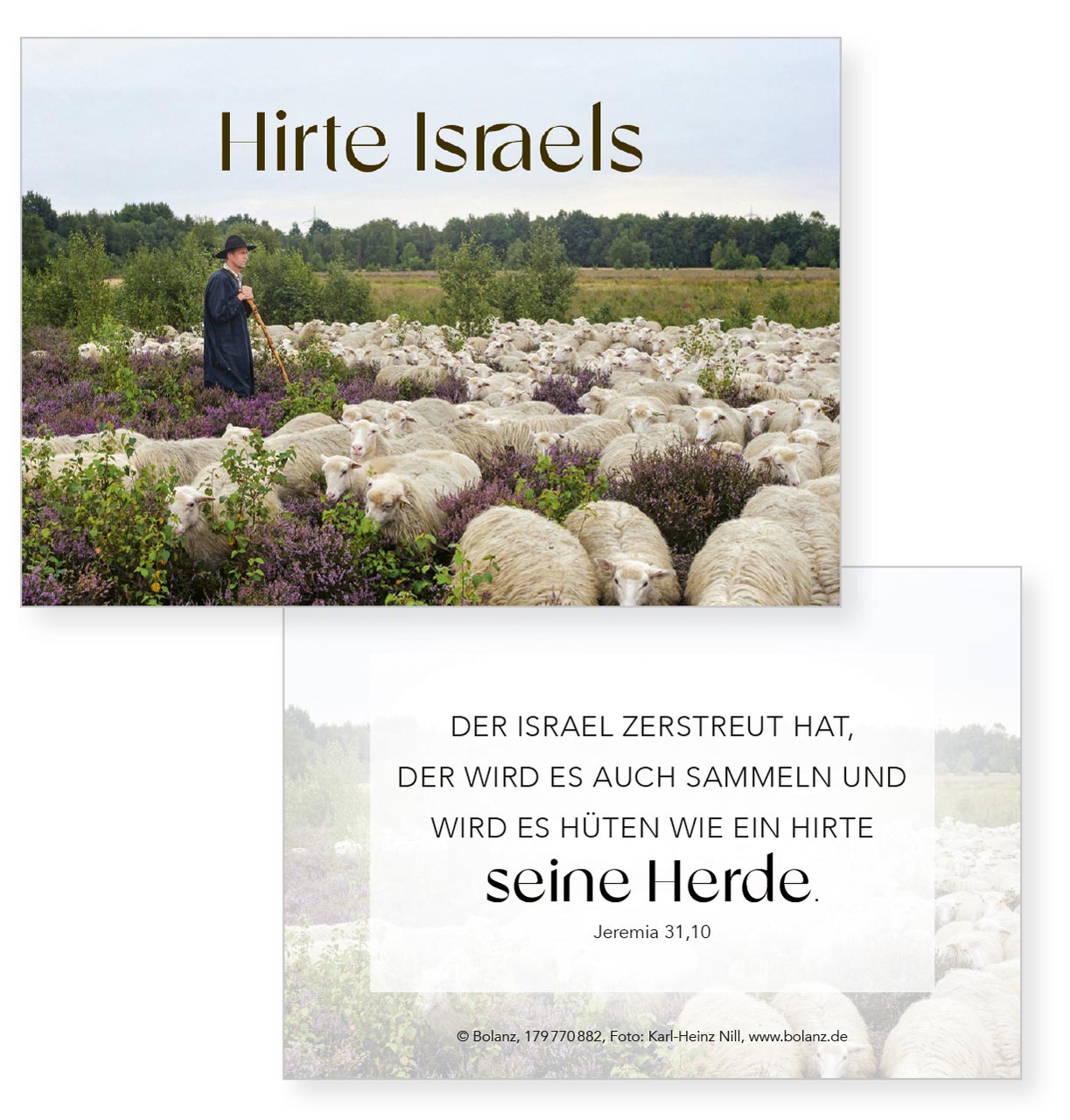 Neujahrslose Der Herr ist mein Hirte