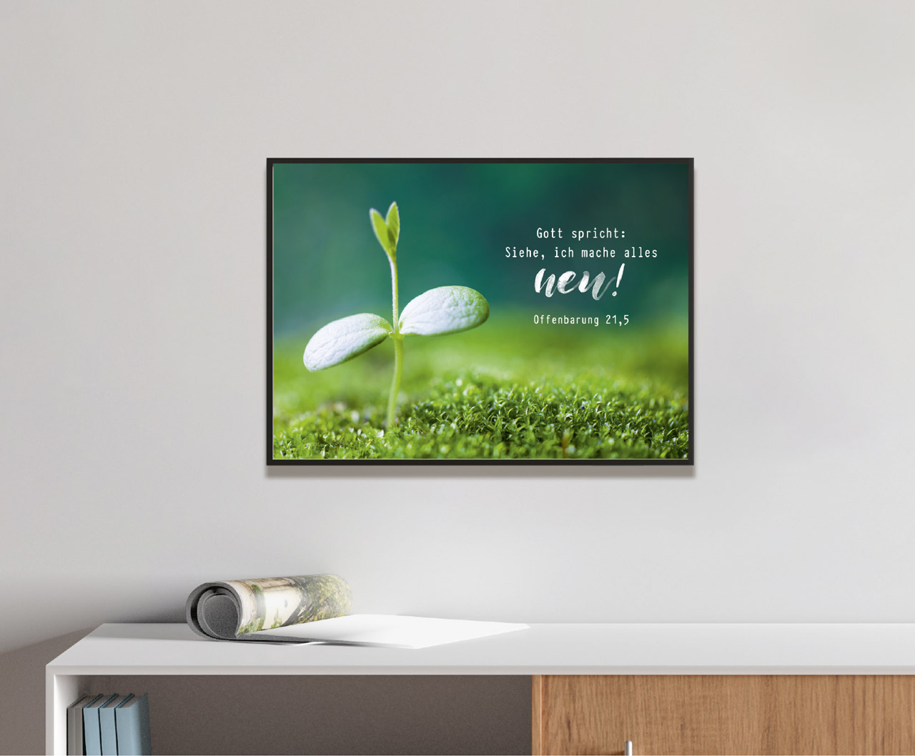 Poster Jahreslosung 2026 Spross A3