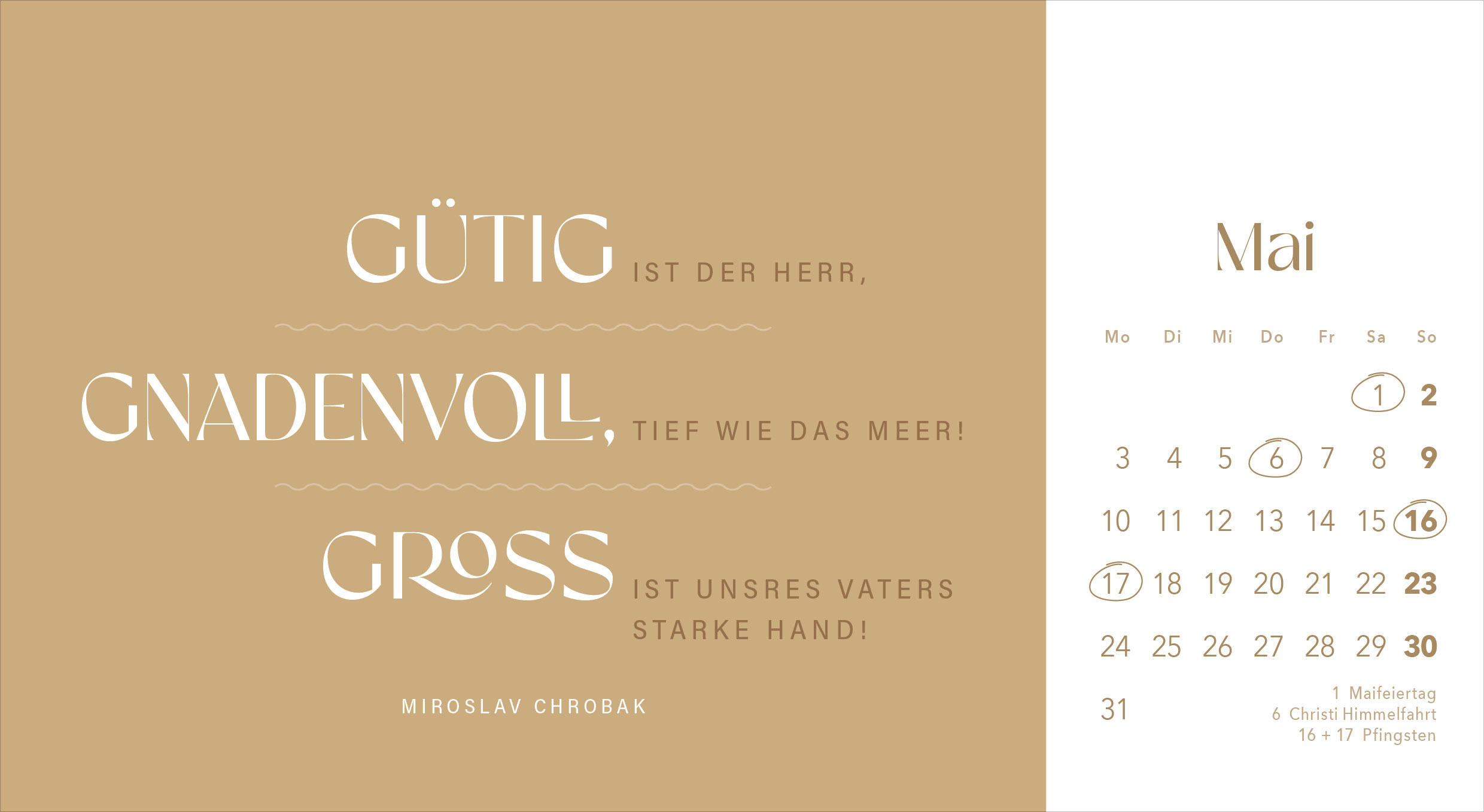 Leben in seiner Gegenwart 2027 – Postkartenkalender