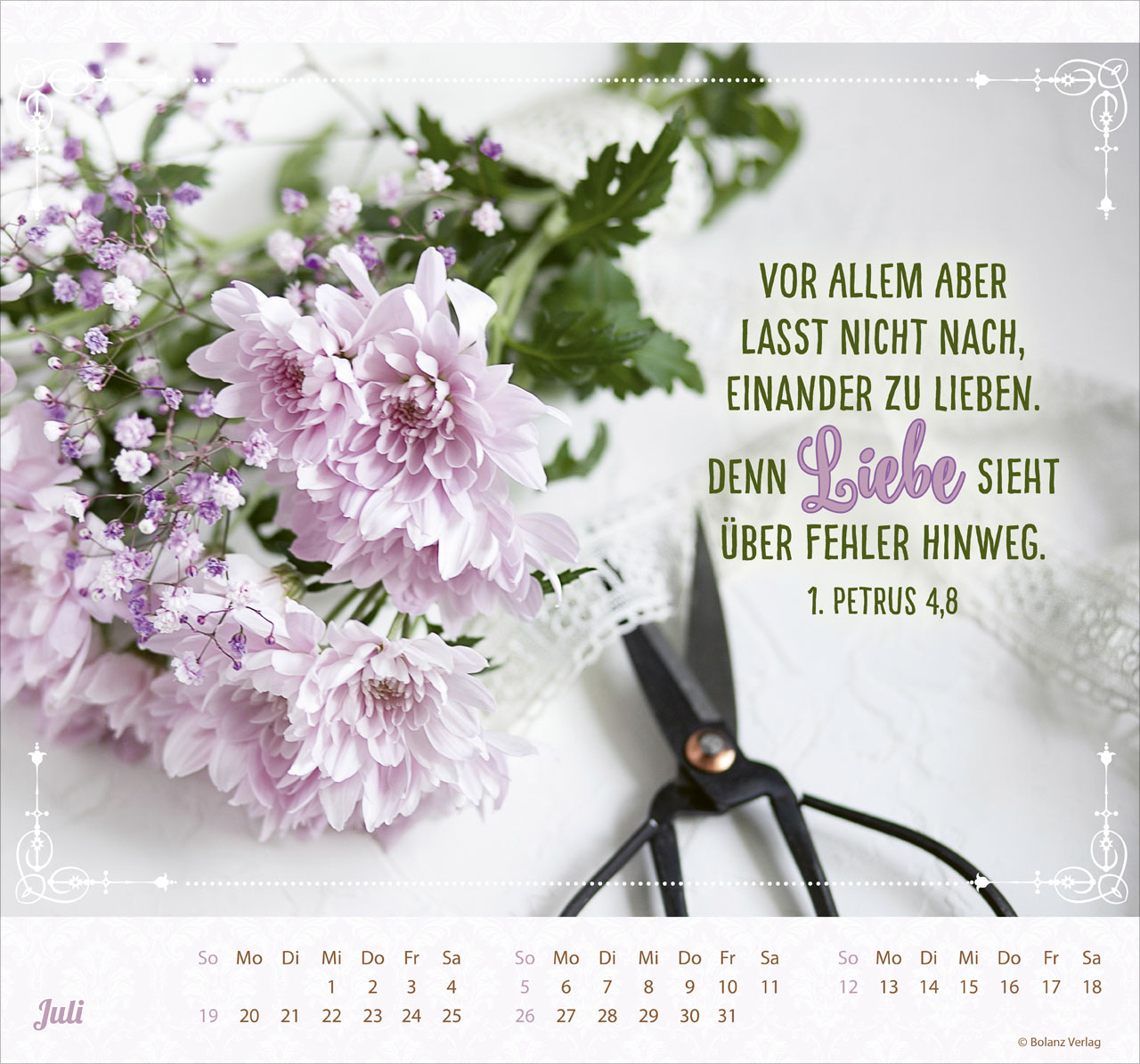 Am Anfang war das Wort 2026 - Wandkalender