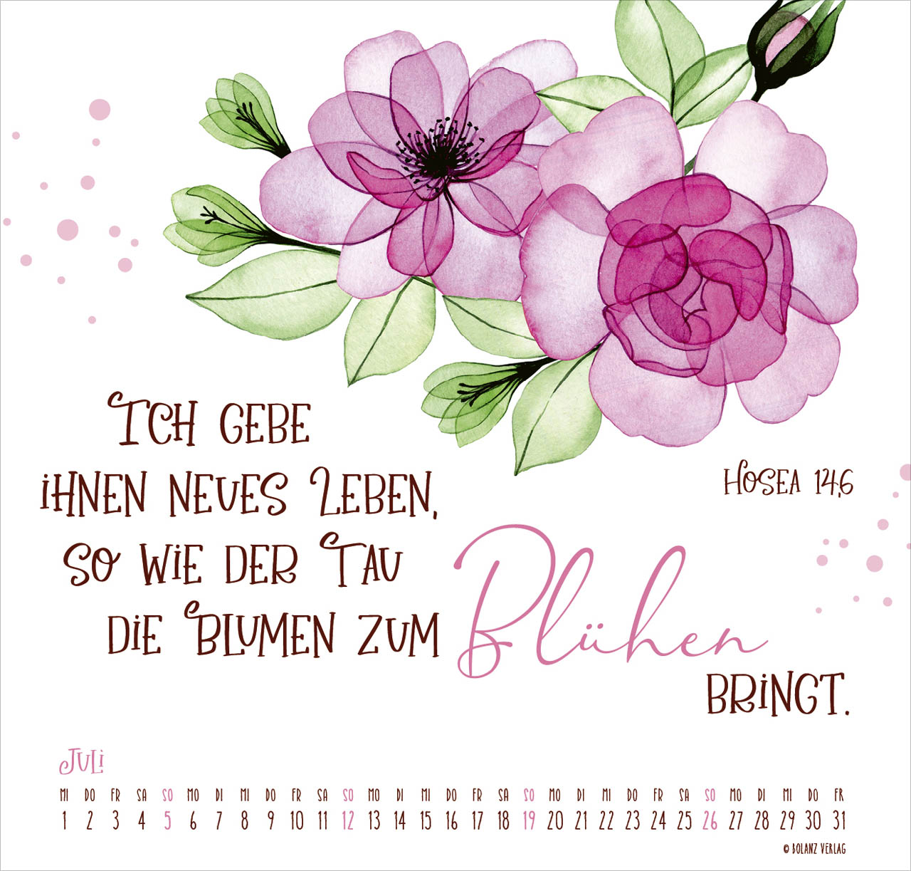 Gesegnet Tag für Tag 2026 - Posterkalender Gesegnet Tag für Tag 2026 - Posterkalender
