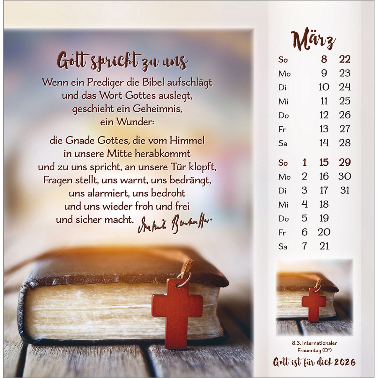 Gott ist für dich 2026