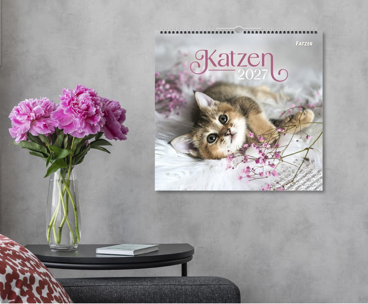 Katzen 2027 – Wandkalender