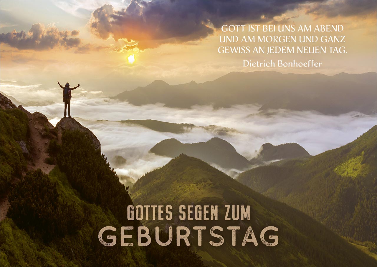Postkartenbox Alles Gute und Gottes Segen zum Geburtstag