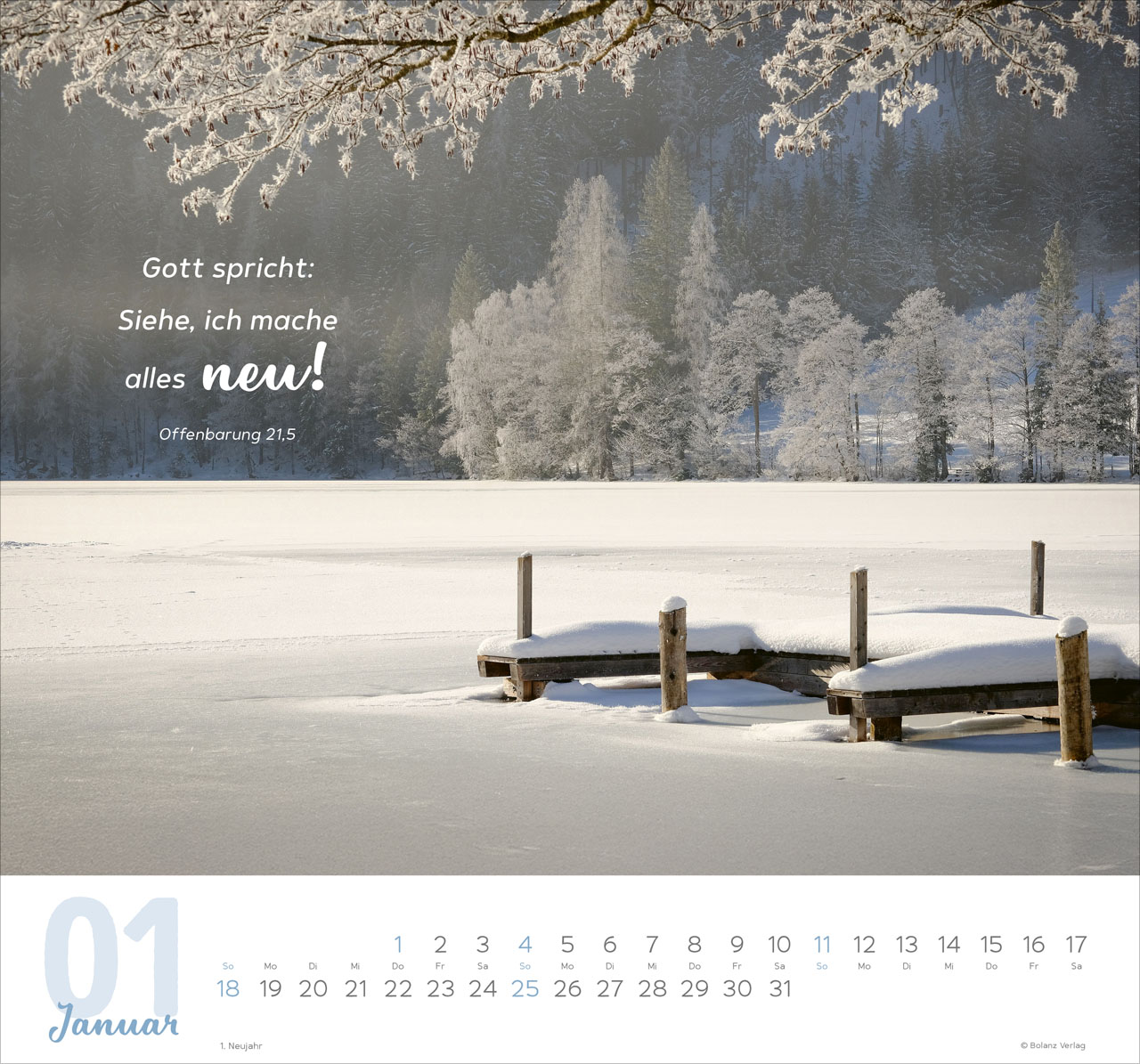 Meine Zeit 2026 - Wandkalender