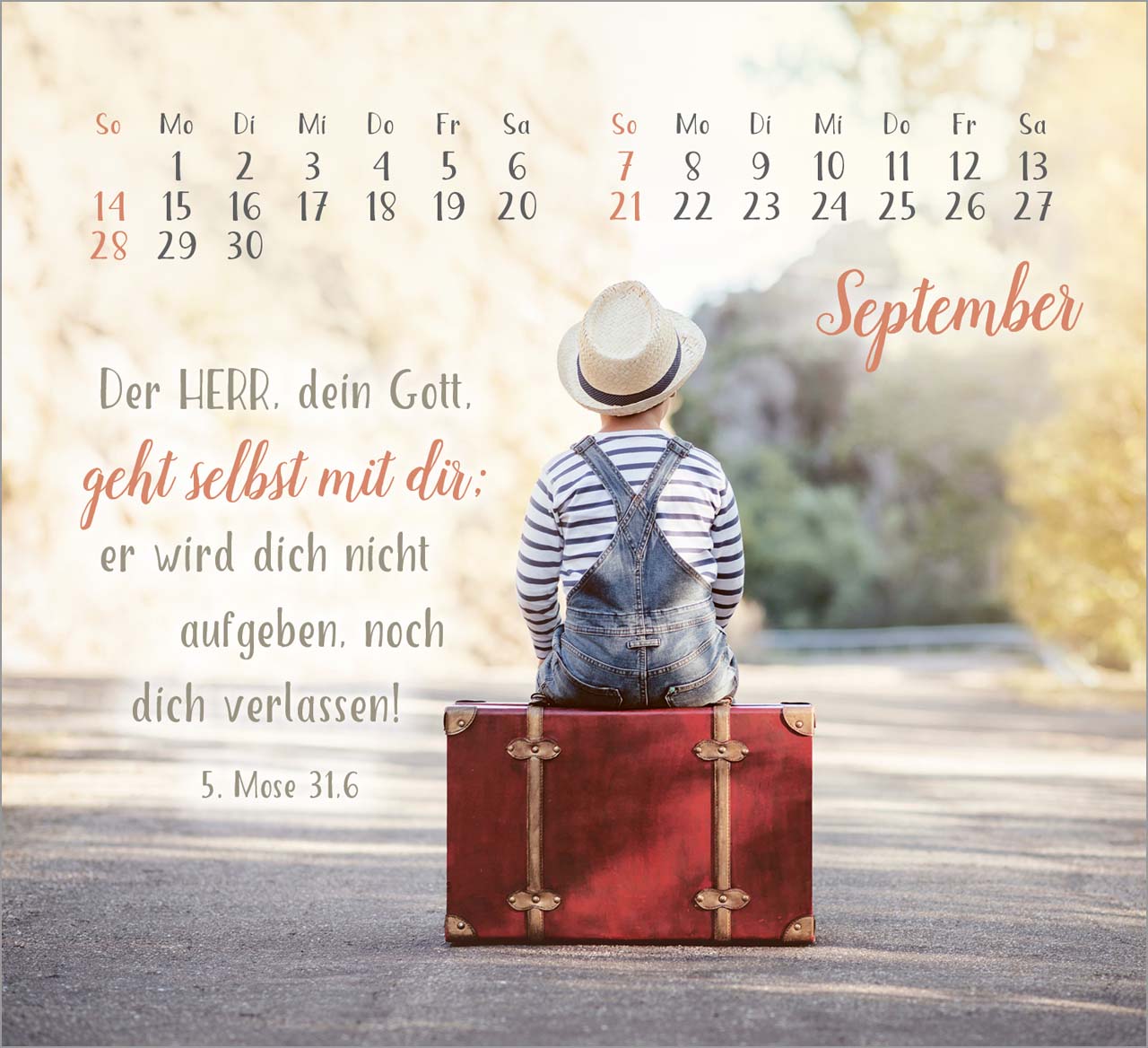 Sei gesegnet! - Tischkalender