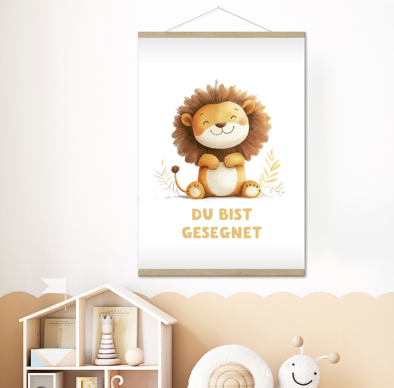 Poster Löwe A3