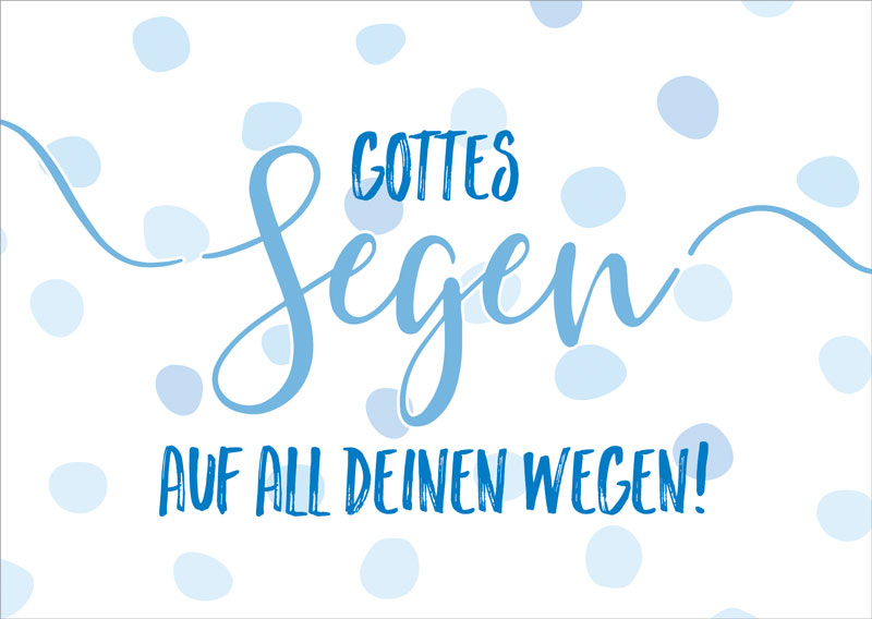 Postkartenbox Segenswünsche