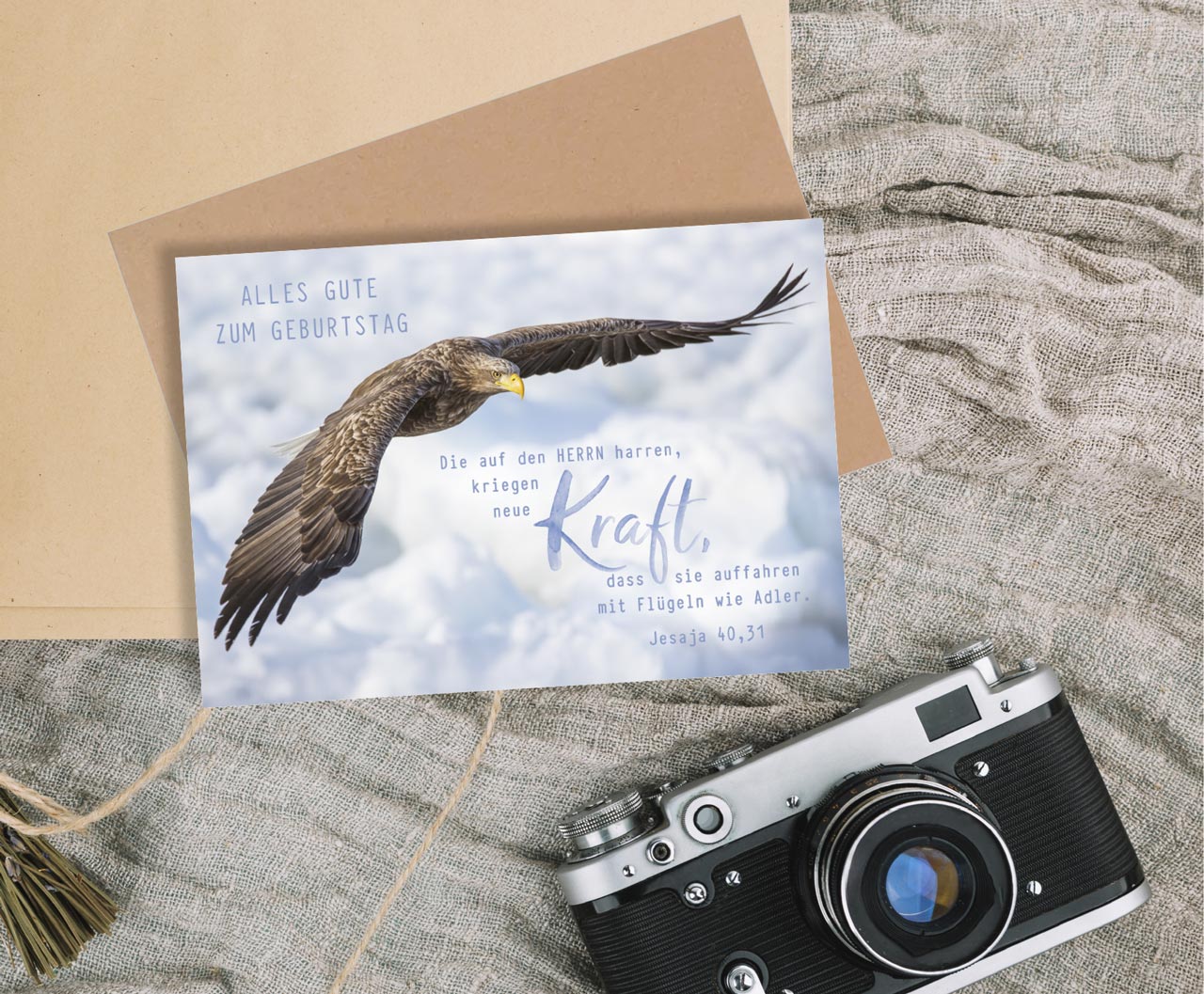 Faltkarte neue Kraft