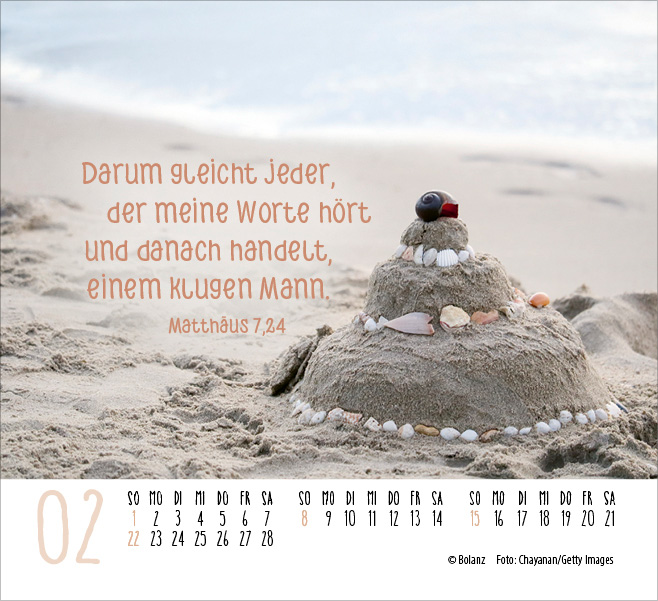 Zeit für Meer - Minikalender 2026