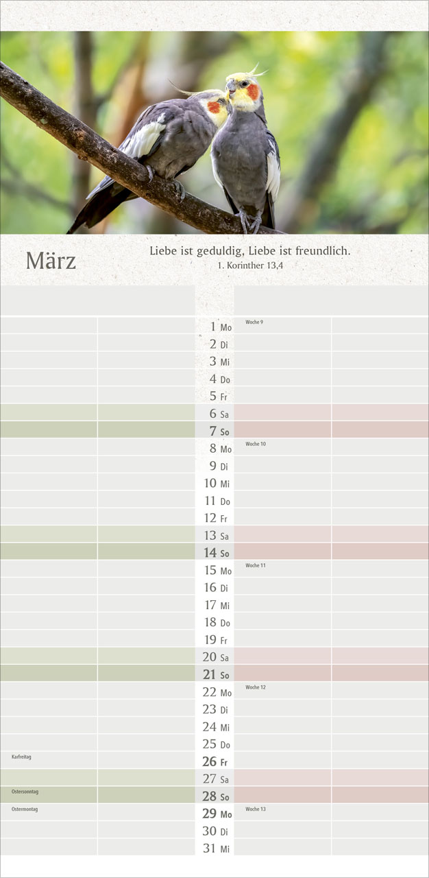 Wir zwei 2027 – Terminplaner