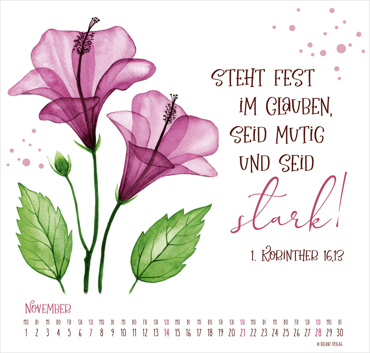 Gesegnet Tag für Tag 2027 – Posterkalender