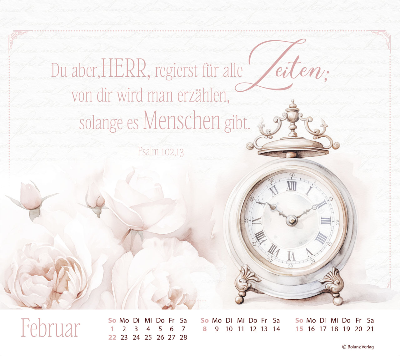 Wortpoesie - Wortschatzgalerie 2026 - Tischkalender