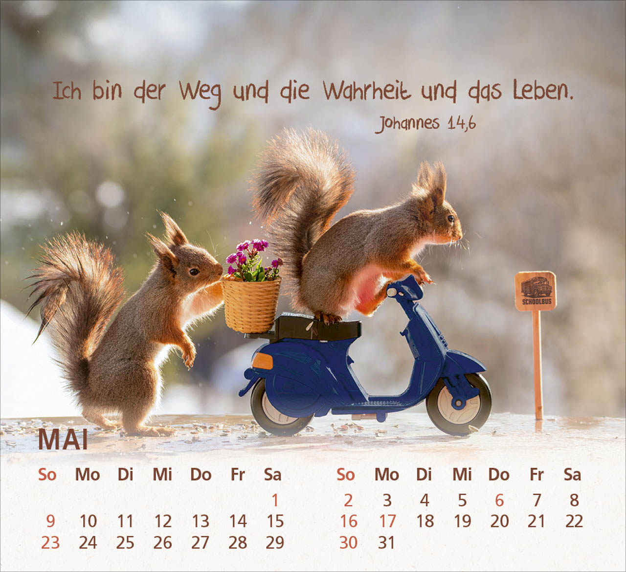 Du bist meine Freude 2027 – Tischkalender