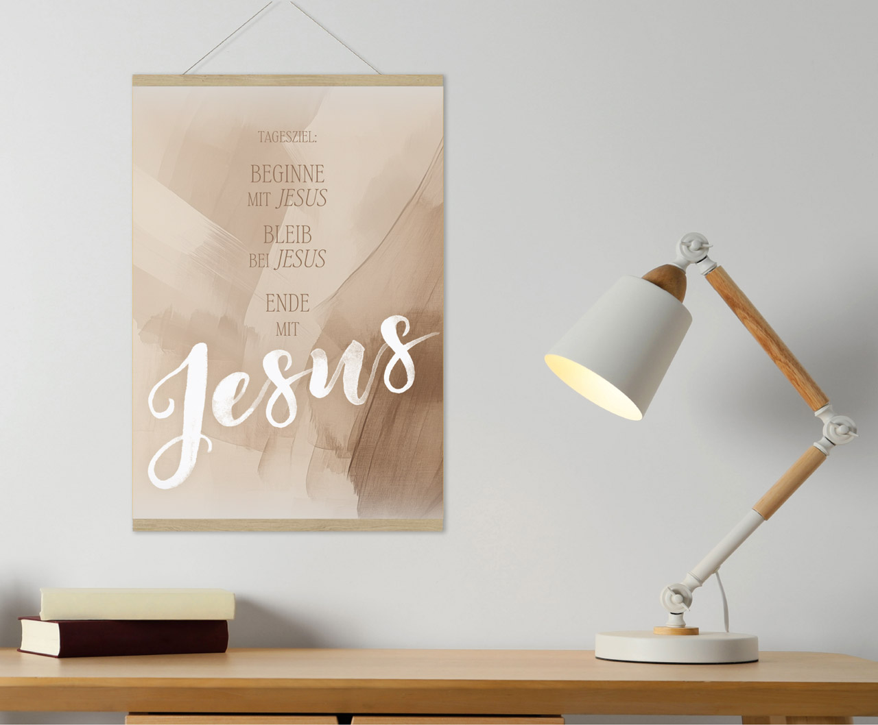 Poster Tagesziel: Jesus   A3