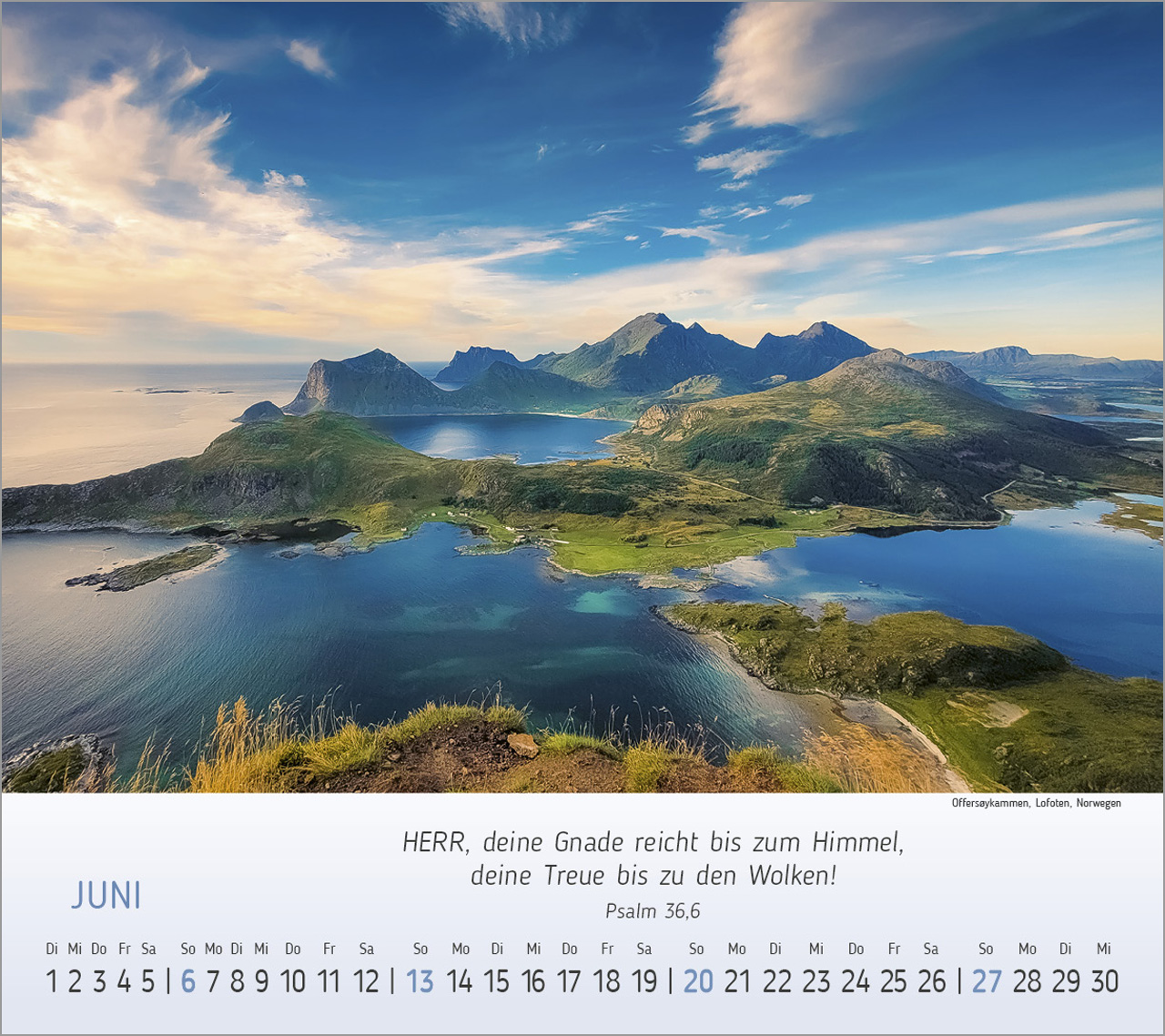 Wunderbare Bergwelt 2027 – Tischkalender
