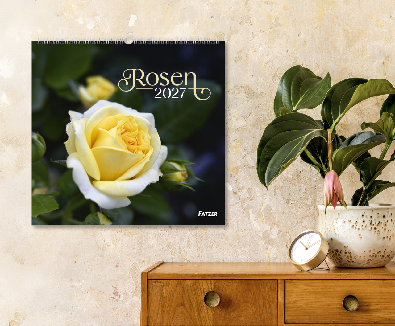 Rosen 2027 – Wandkalender