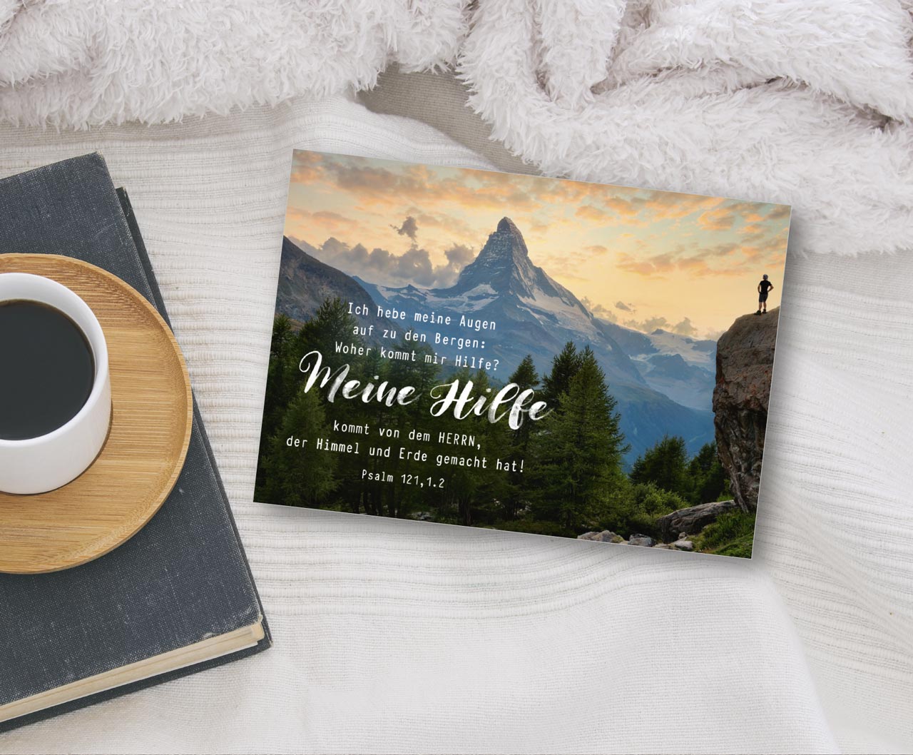 Postkarte Meine Hilfe