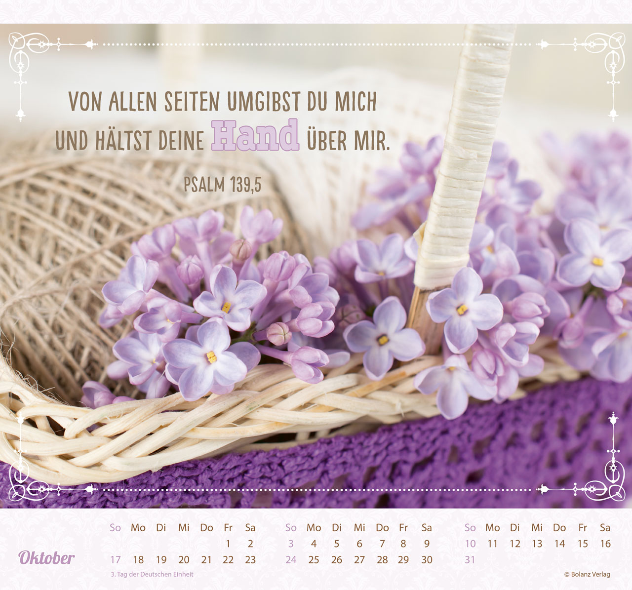 Am Anfang war das Wort 2027 – Wandkalender