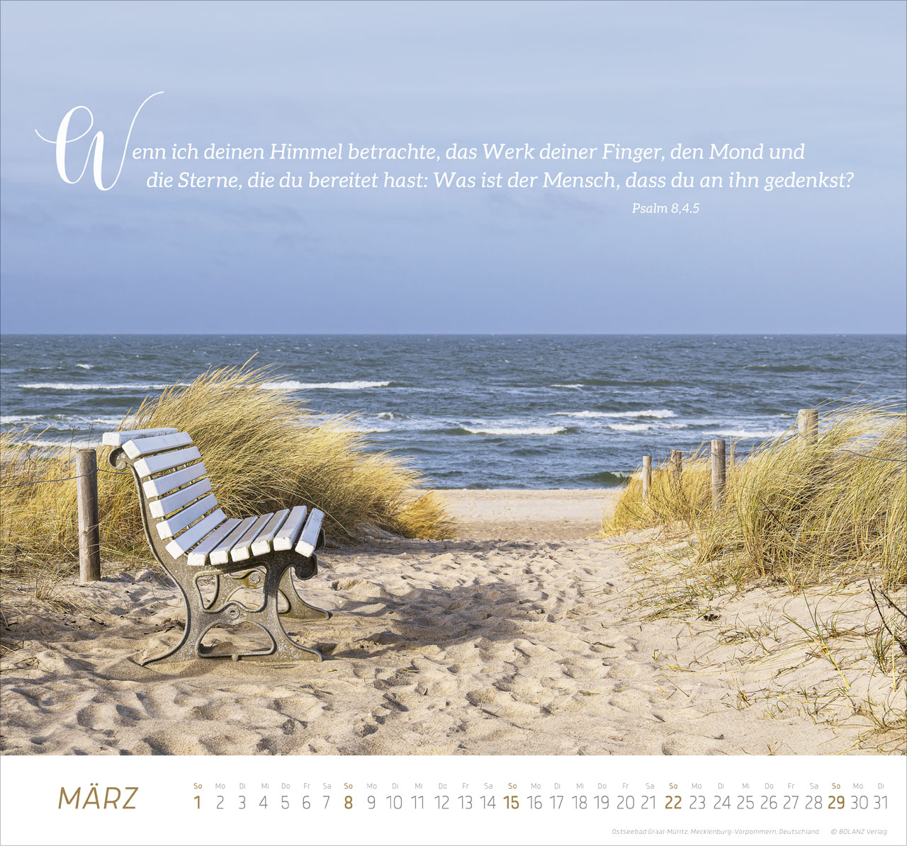 Zeit für Meer 2026 - Wandkalender