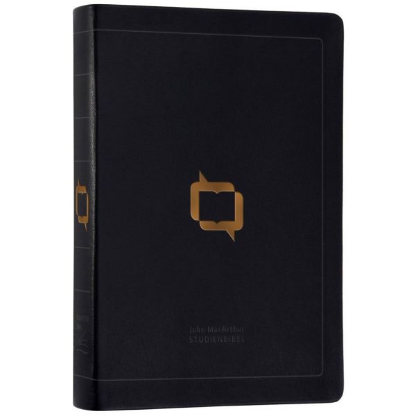MacArthur Studienbibel – Schlachter 2000 (Softcover, schwarz, Goldschnitt)