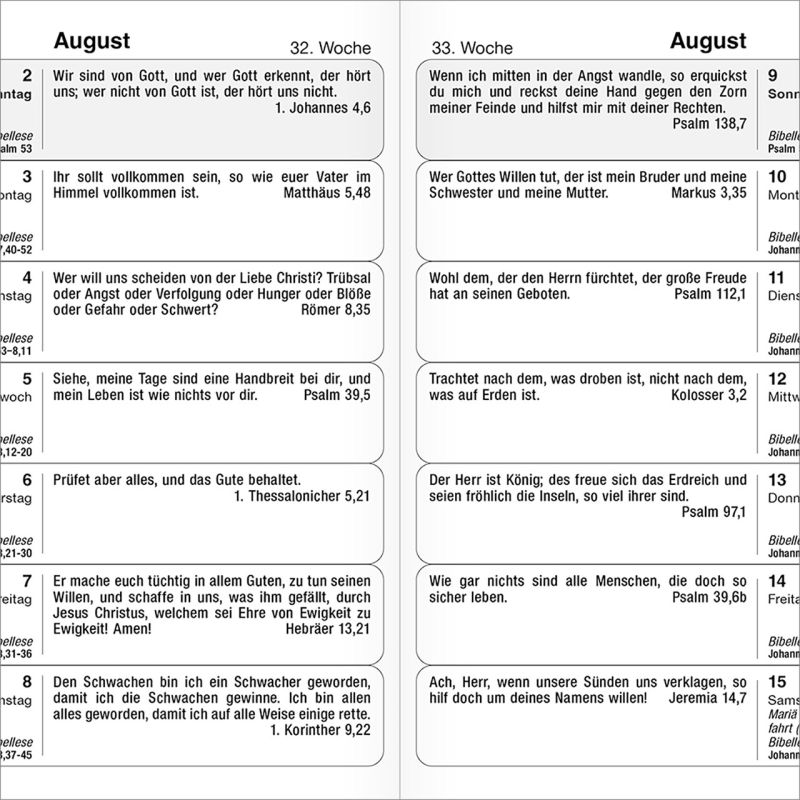Gottes Wort für jeden Tag 2026