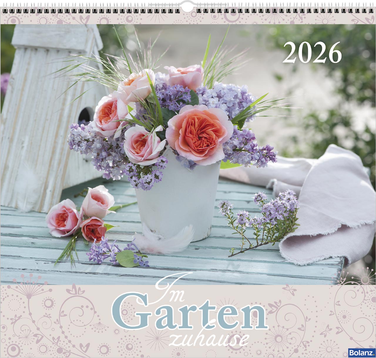 Im Garten zuhause 2026 - Wandkalender