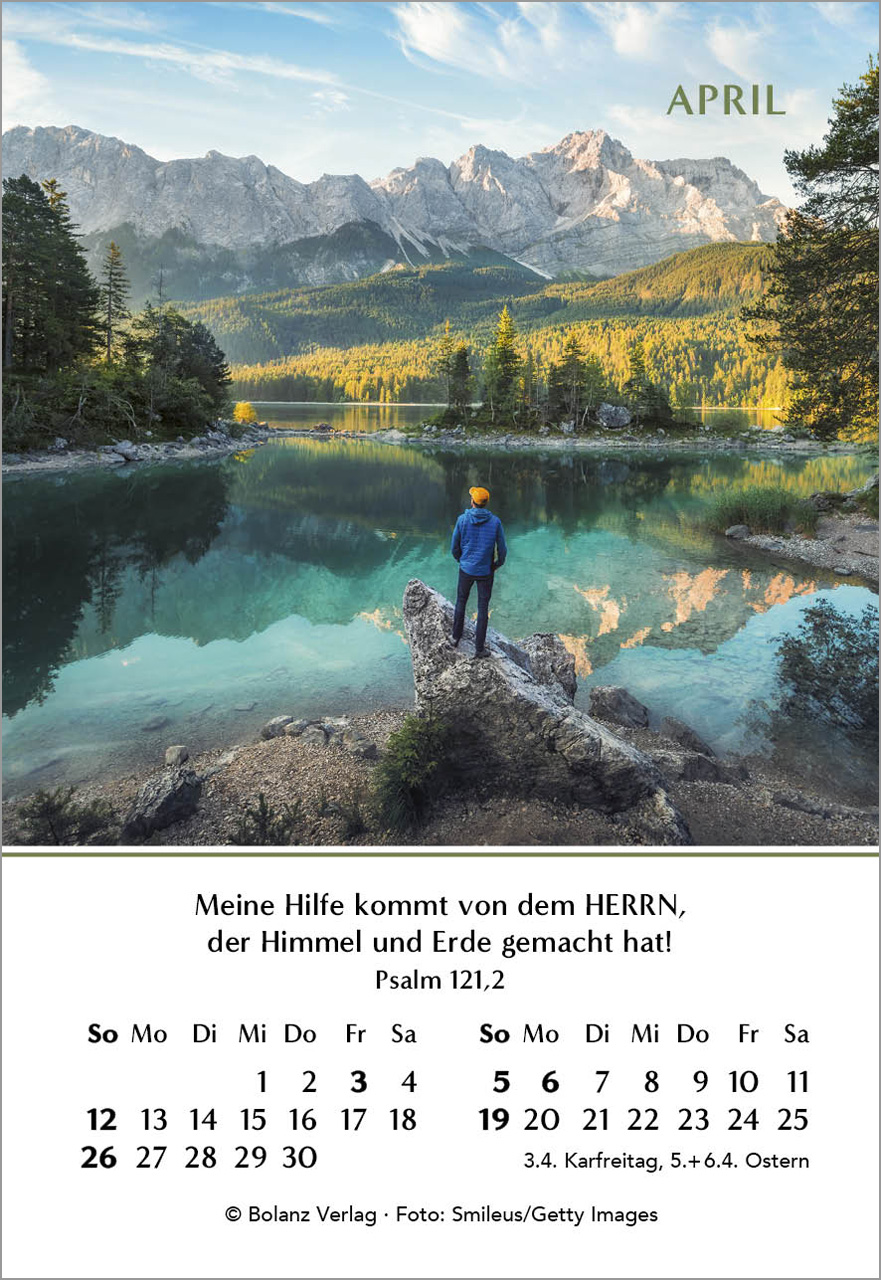 Ein Jahr der Hoffnung Mini-Kalender 2026
