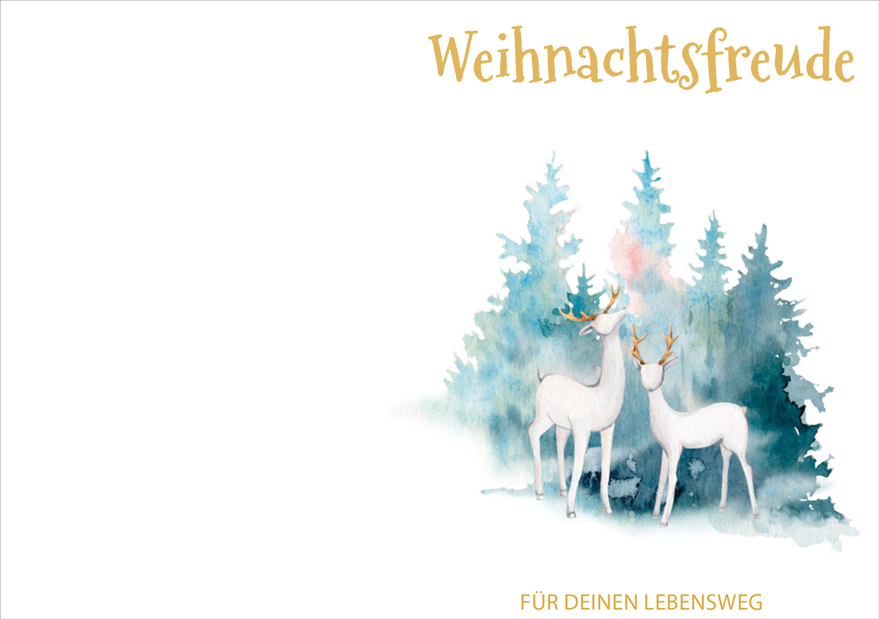 Grußheft Weihnachtsfreude