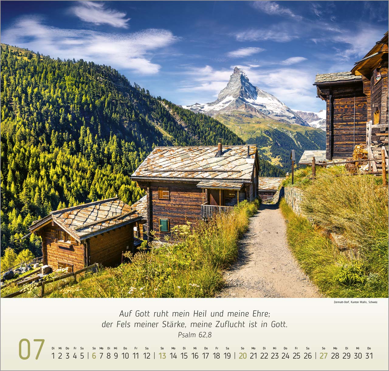 Berg Impressionen Wandkalender