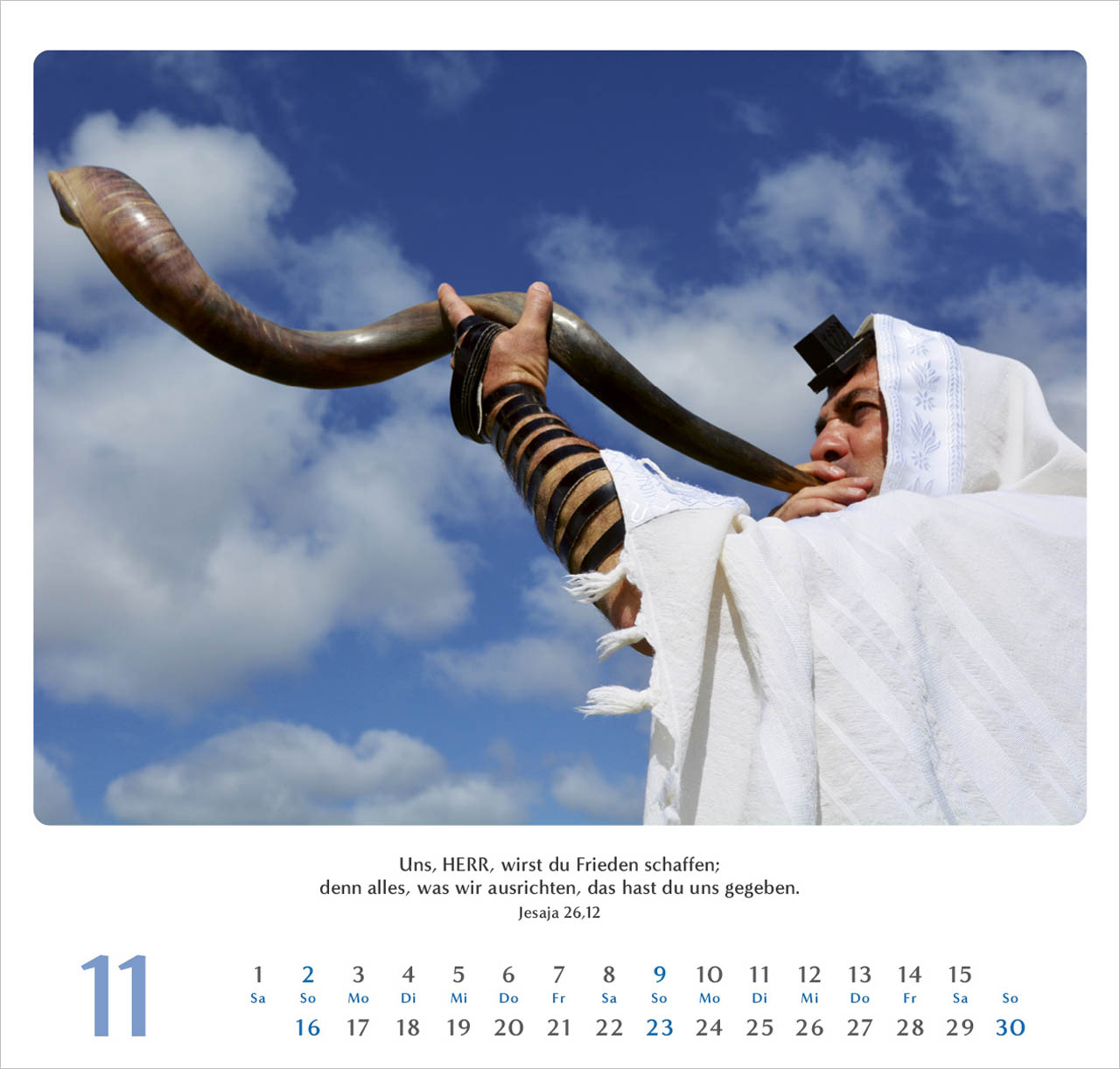 Geliebtes Israel Wandkalender