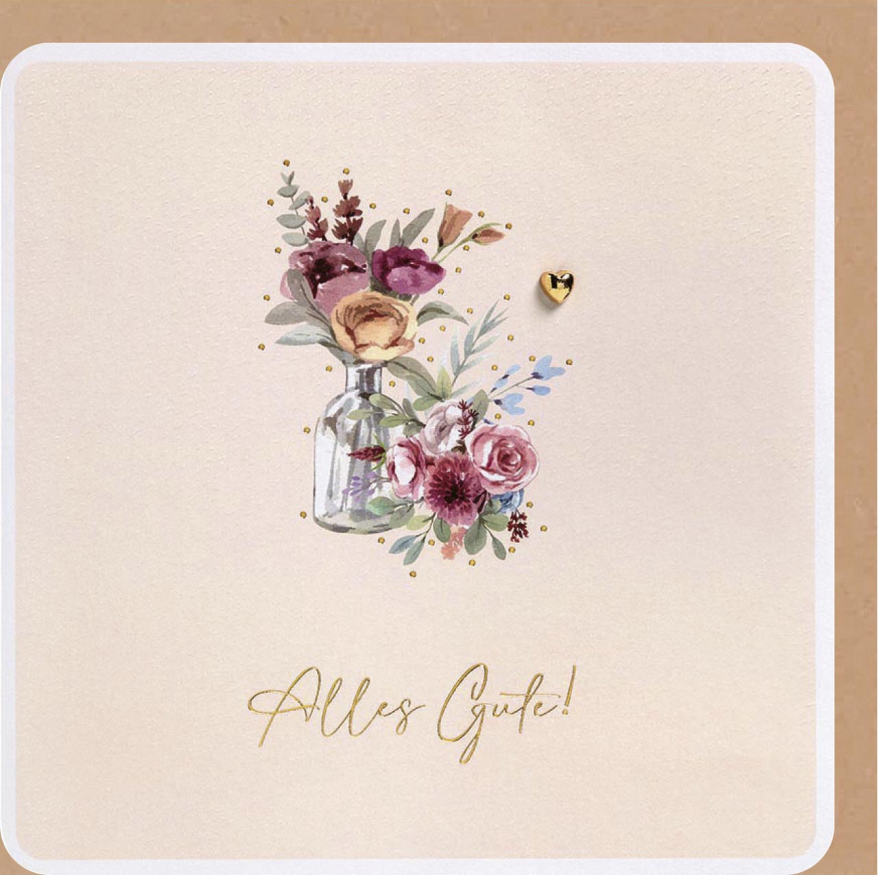 Faltkarte Alles Gute