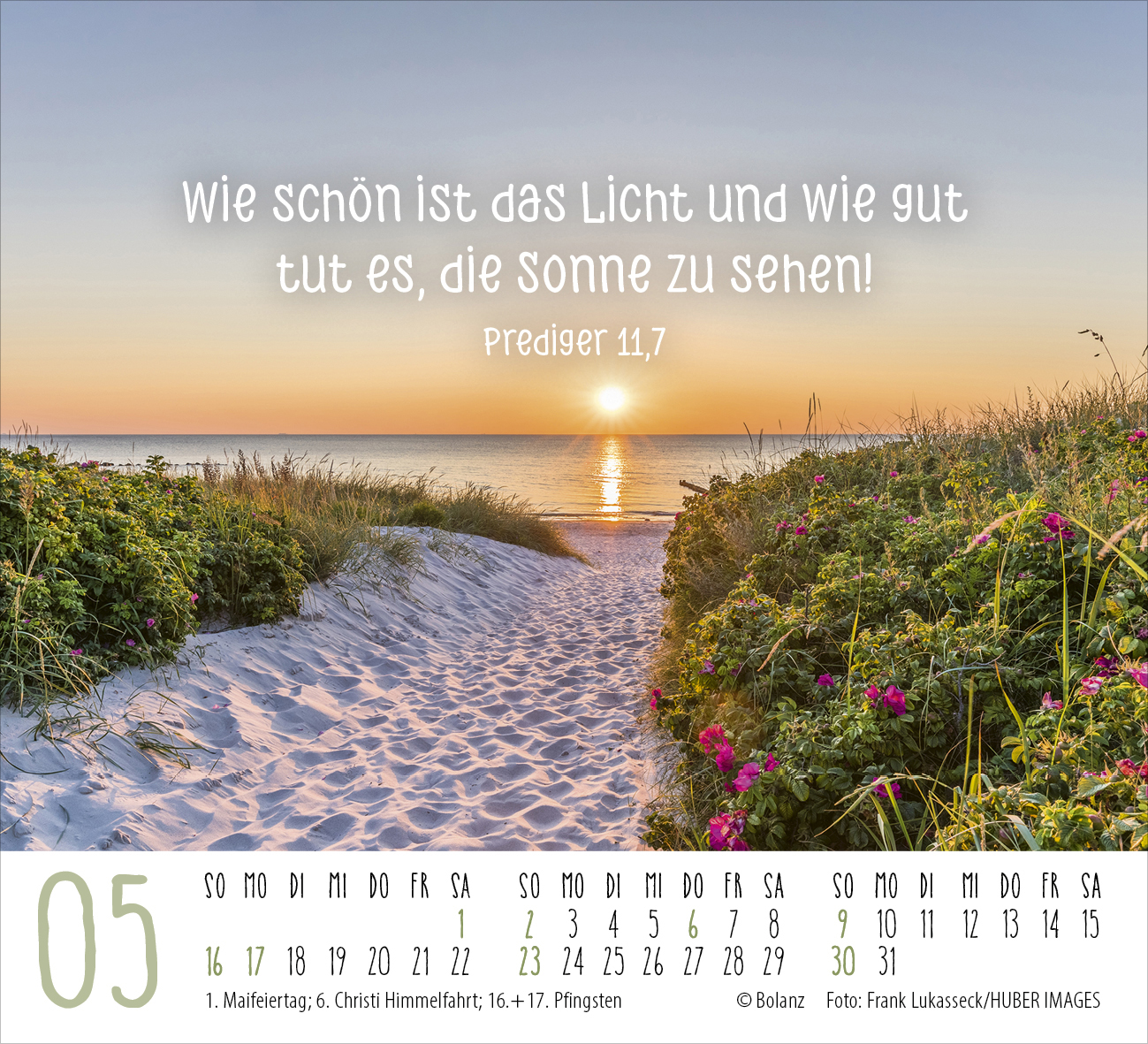 Atempause – Wohin du auch gehst 2027 – Minikalender