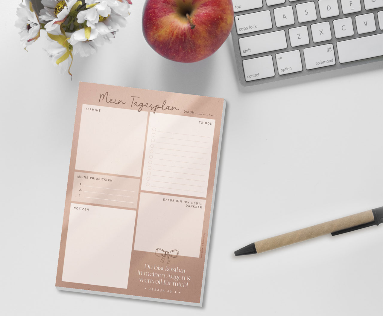 Notizblock Fatzer alive - Mein Tagesplan A5