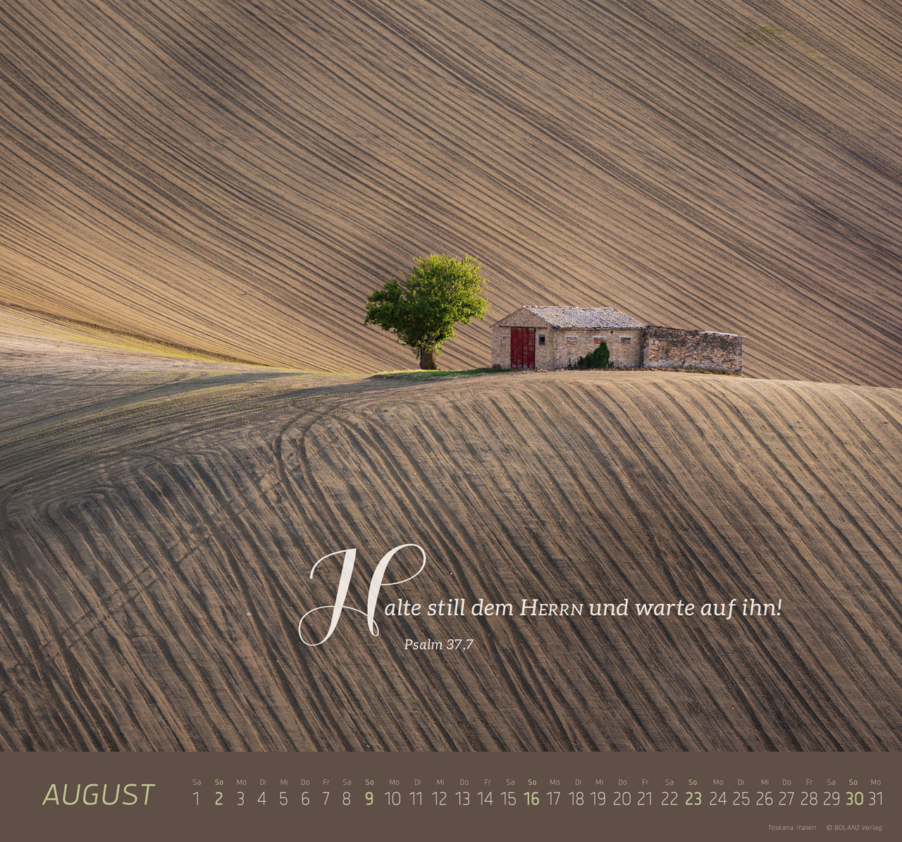 Ich bin der Weg 2026 - Wandkalender