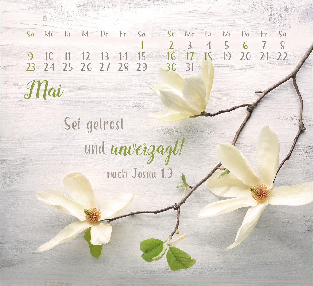 Sei gesegnet! 2027 – Tischkalender